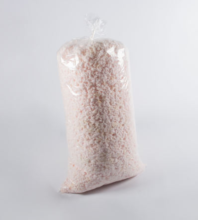 2 sacs mousse floconnée polyéther pour rembourrage (2 x 50L)