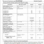 Fiche technique Packofoam