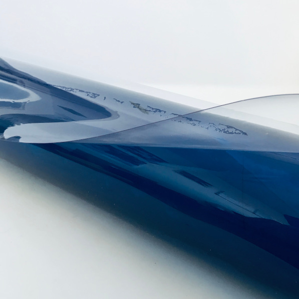 Feuille cristal – plastique transparent – vendu au cm linéaire X 1,4 m de  largeur – épaisseur 100/100 – Maison du Caoutchouc et de la Mousse