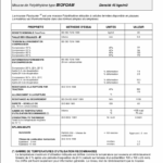 fiche technique Biofam – 45kg:cm3